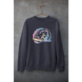 Space Paddleboarding Unisex Sweatshirt — Navy