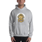 Sphynx Yoga Unisex Hooded Sweatshirt — detail view 2
