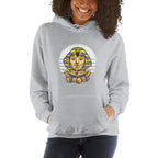 Sphynx Yoga Unisex Hooded Sweatshirt — detail view 3