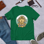Sphynx Yoga Half Sleeve T-Shirt — Green
