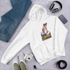 Stop Staring Unisex Hooded Sweatshirt — White