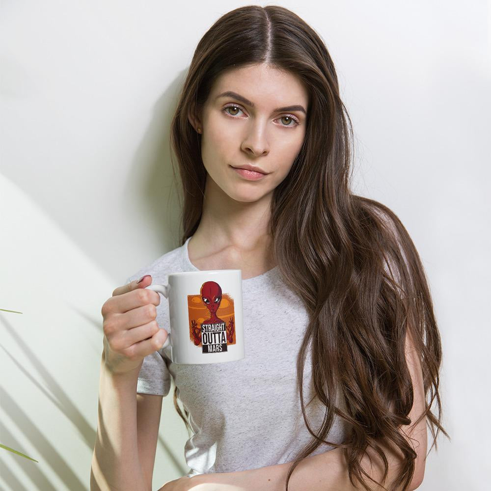 Straight Outta Mars Coffee Mug — detail view 6