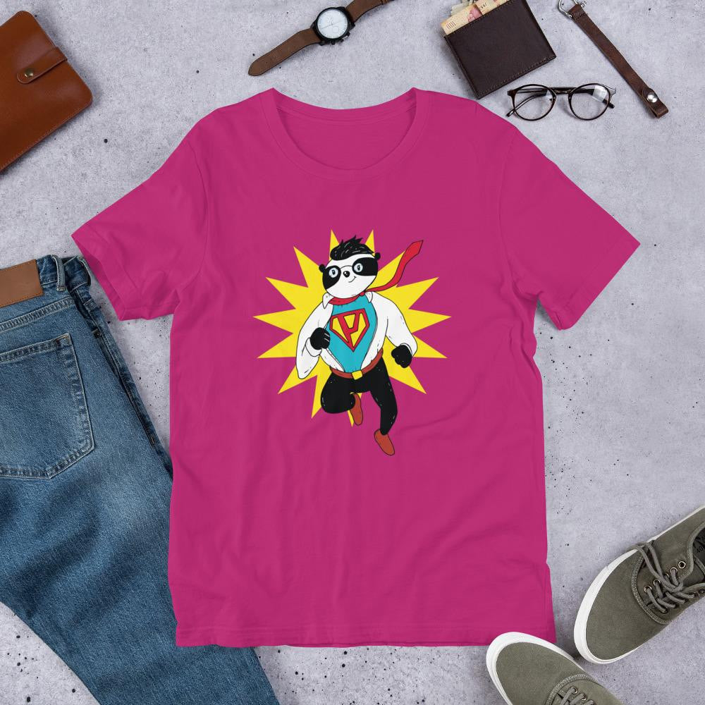 Super Panda Half Sleeve T-Shirt