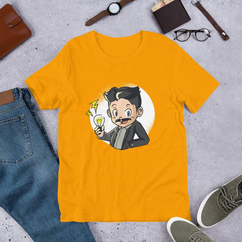 Tesla Kid Half Sleeve T-Shirt