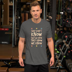They Don't Know Half Sleeve T-Shirt — detail view 8