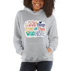 Those Who Hustle Unisex Hooded Sweatshirt — detail view 5