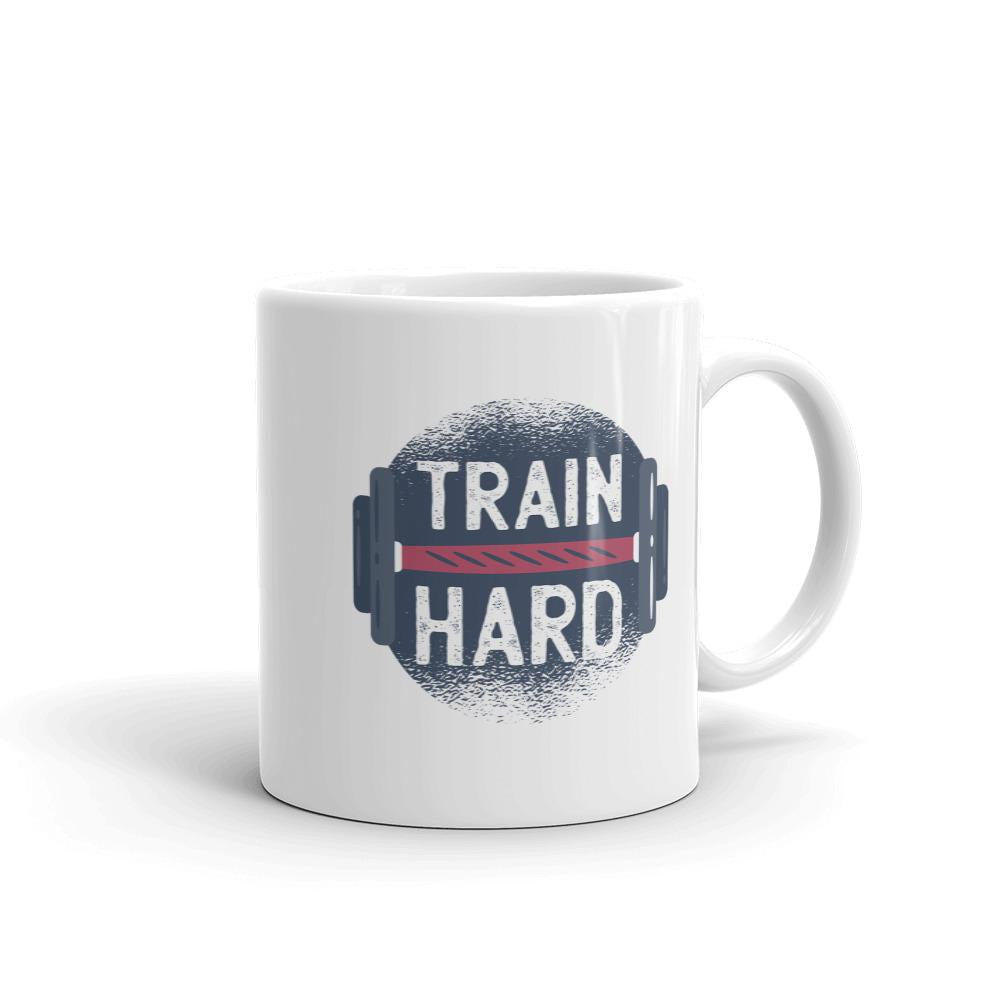 Train Hard Coffee Mug — front view
