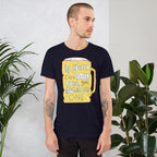 Another Beer Half Sleeve T-Shirt — Navy