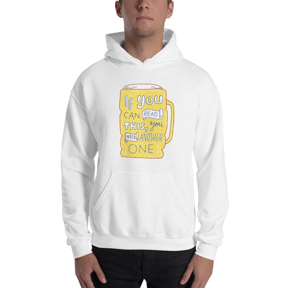 Another Beer Unisex Hooded Sweatshirt — detail view 4