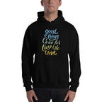 Good Things Unisex Hooded Sweatshirt — detail view 3