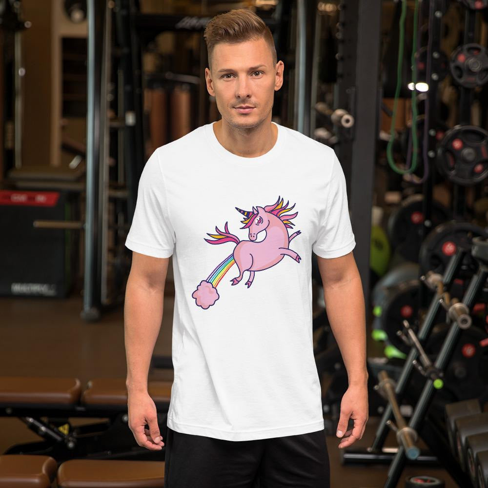 Pink Unicorn Half Sleeve T-Shirt — detail view 10