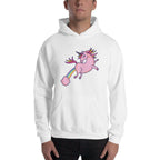 Pink Unicorn Unisex Hooded Sweatshirt — detail view 2