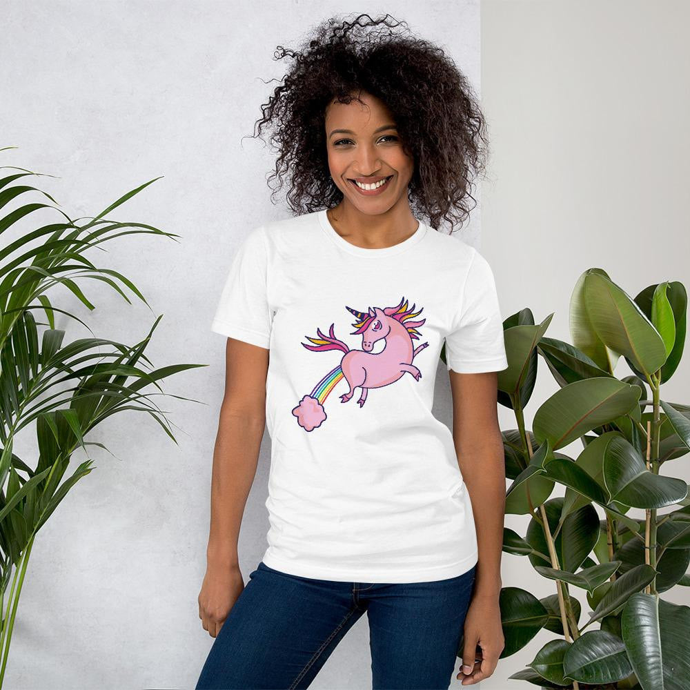 Pink Unicorn Half Sleeve T-Shirt — detail view 11