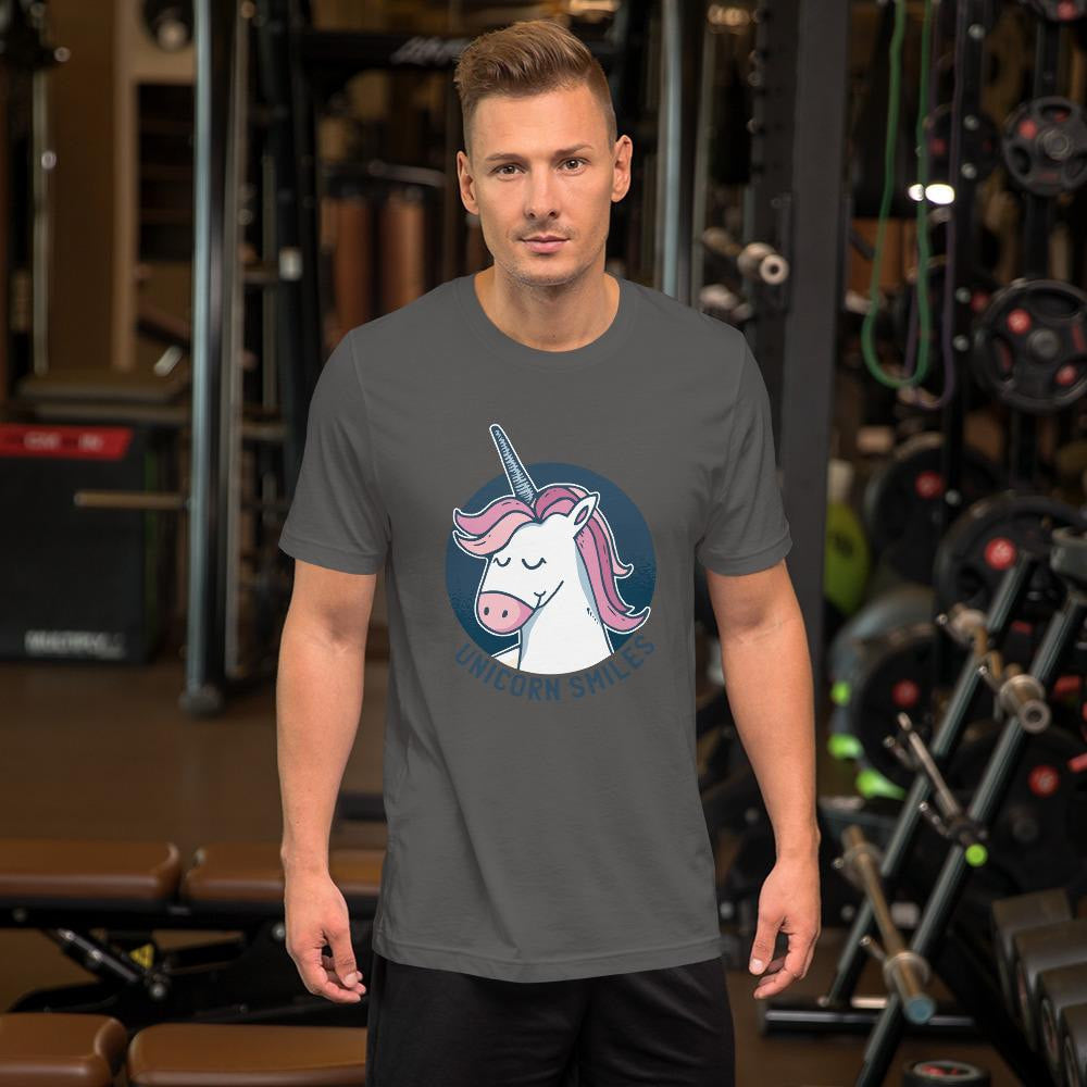 Unicorn Smiles Half Sleeve T-Shirt