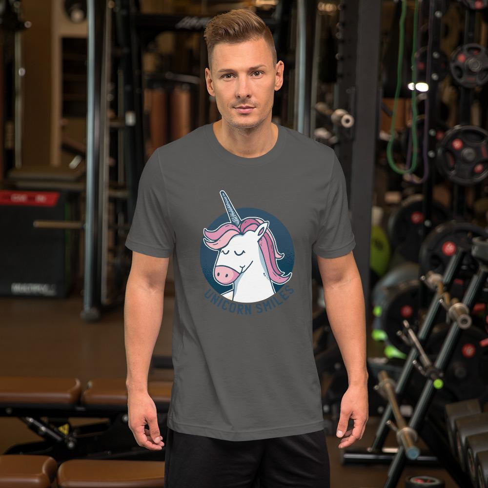 Unicorn Smiles Half Sleeve T-Shirt — detail view 10