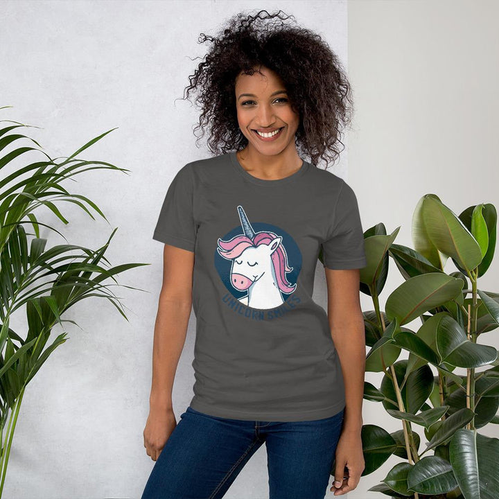 Unicorn Smiles Half Sleeve T-Shirt