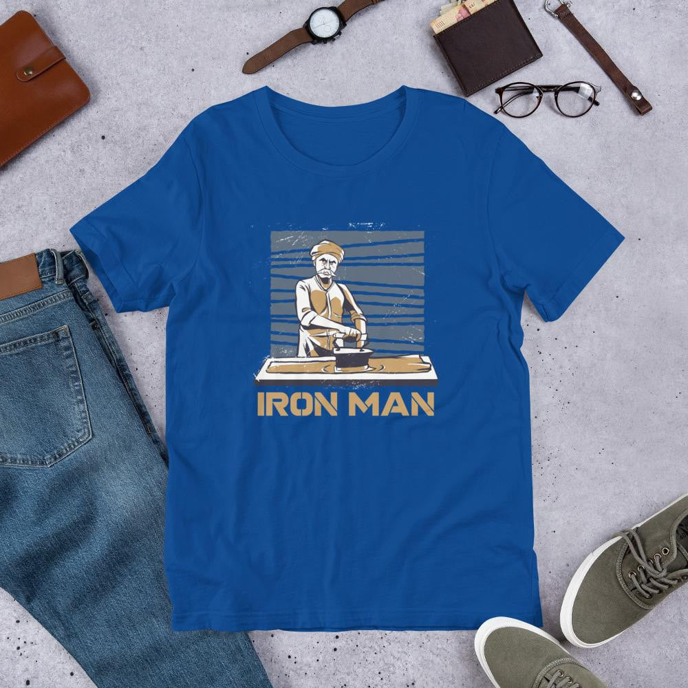 Iron Man Funny Half Sleeve T-Shirt