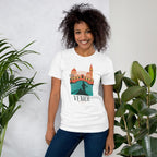 Venice Italy Half Sleeve T-Shirt — back view