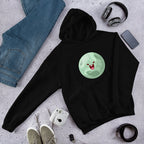 Venus Cartoon Unisex Hooded Sweatshirt — Black