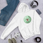 Venus Cartoon Unisex Hooded Sweatshirt — White