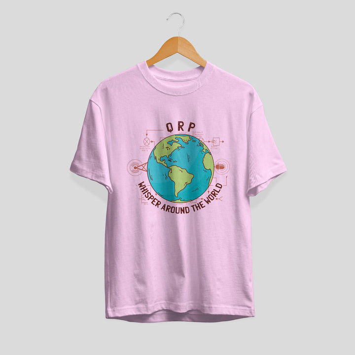 Whisper Around The World Unisex Half Sleeve T-Shirt