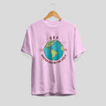 Whisper Around The World Unisex Half Sleeve T-Shirt — Light Pink