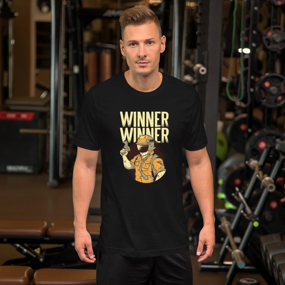 Winner Winner Half Sleeve T-Shirt