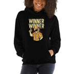 Winner Winner Unisex Hooded Sweatshirt — detail view 2