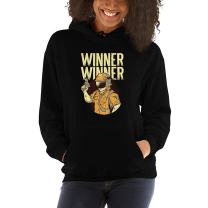 Winner Winner Unisex Hooded Sweatshirt