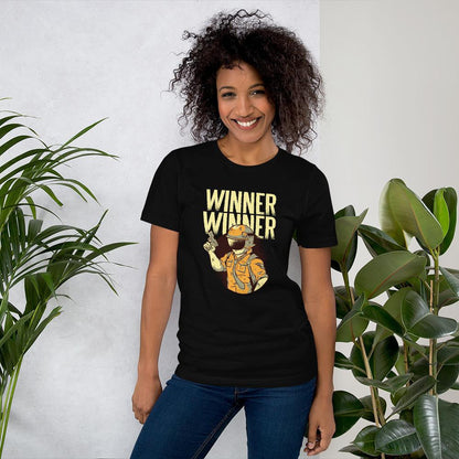Winner Winner Half Sleeve T-Shirt