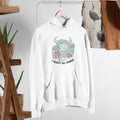 Yeti & Cookies Unisex Hooded Sweatshirt — White