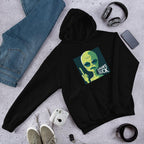 Humans Suck Alien Unisex Hooded Sweatshirt — Black