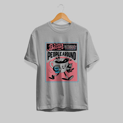 Antisocial Coffee Unisex Half Sleeve T-Shirt