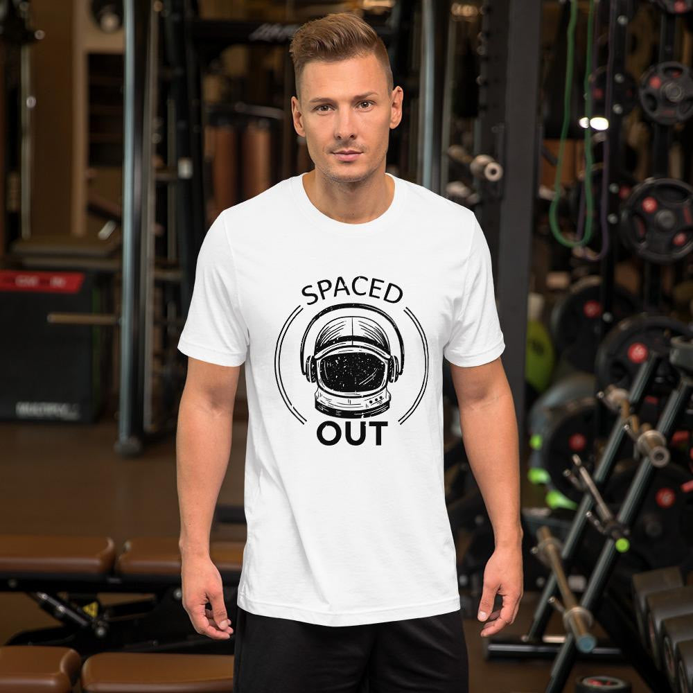 Spaced Out Half Sleeve T-Shirt