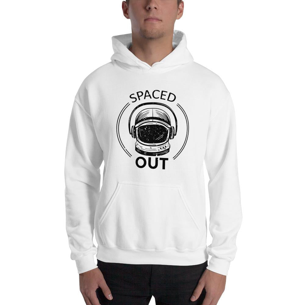 Spaced Out Unisex Hooded Sweatshirt — detail view 2