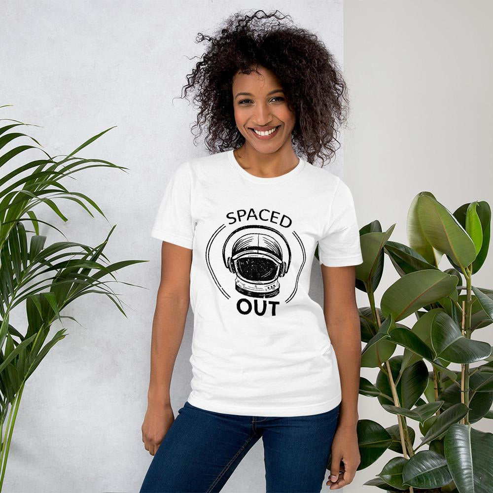 Spaced Out Half Sleeve T-Shirt