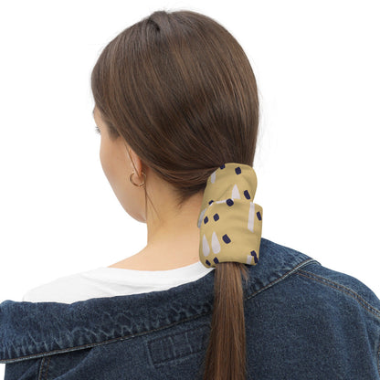 Splash & Dots Neck Gaiter #Mint-Yellow