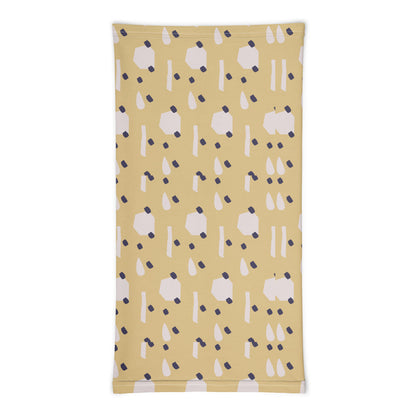 Splash & Dots Neck Gaiter #Mint-Yellow