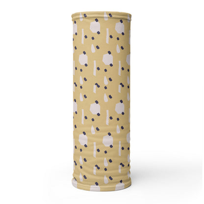 Splash & Dots Neck Gaiter #Mint-Yellow