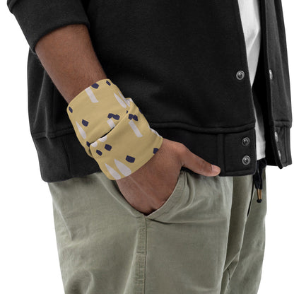 Splash & Dots Neck Gaiter #Mint-Yellow