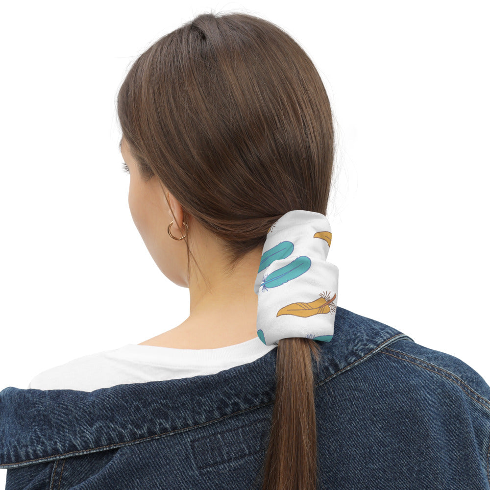 Colorful Feathers Neck Gaiter