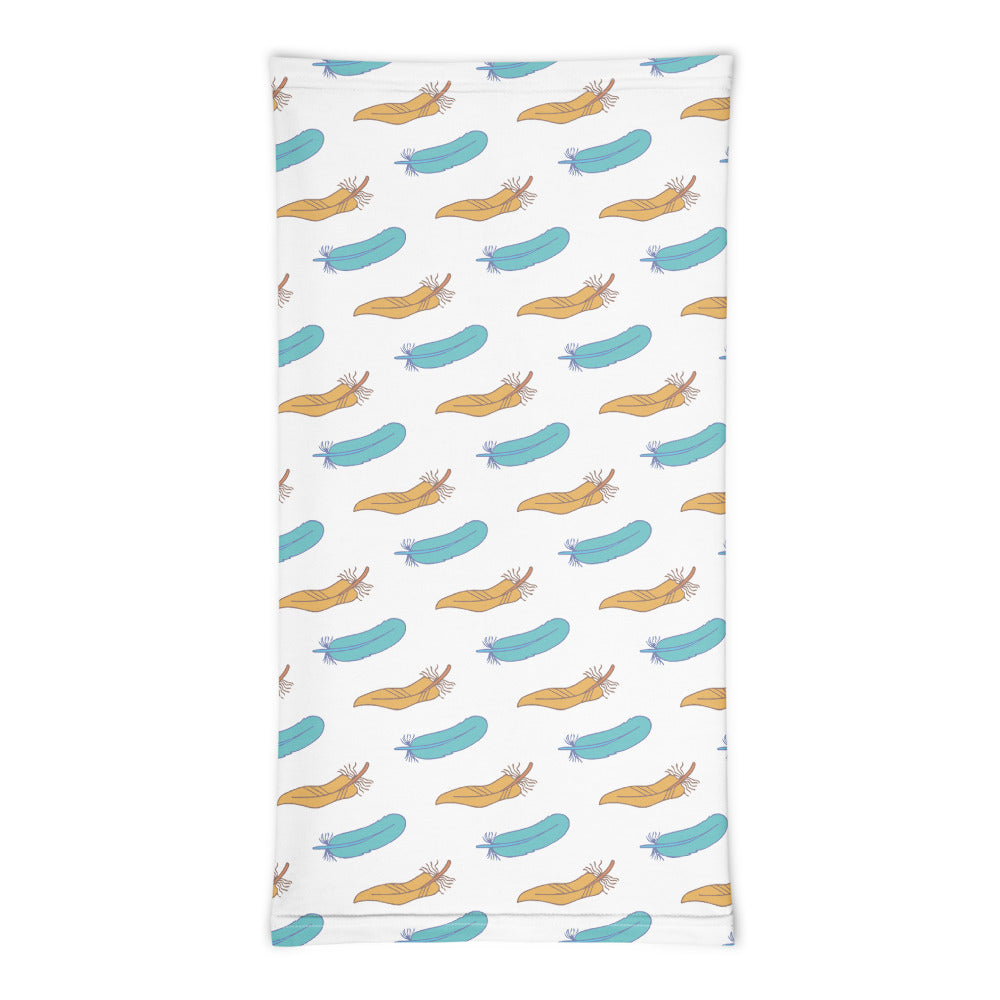 Colorful Feathers Neck Gaiter