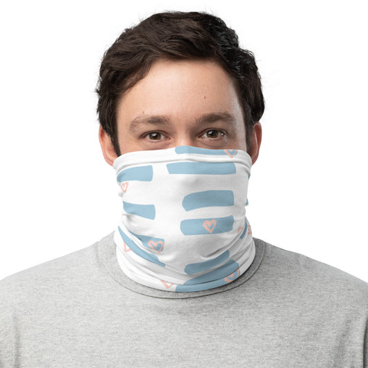 Confetti Pattern Neck Gaiter #Hearts