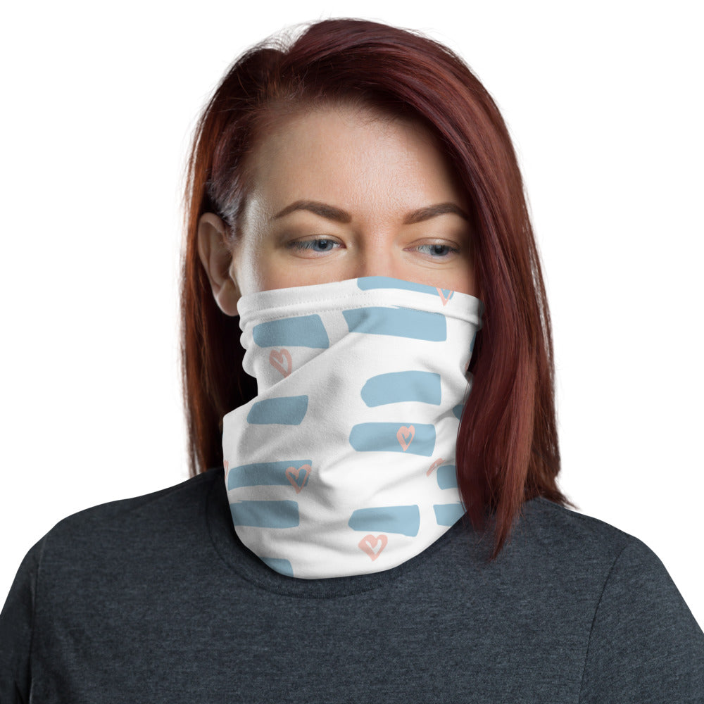 Confetti Pattern Neck Gaiter #Hearts