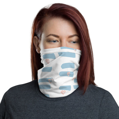 Confetti Pattern Neck Gaiter #Hearts