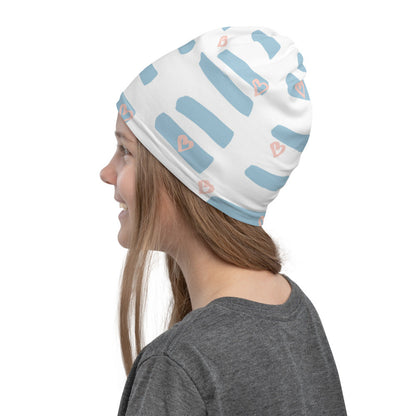 Confetti Pattern Neck Gaiter #Hearts