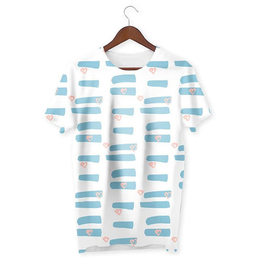 Confetti Pattern T-Shirt #Hearts