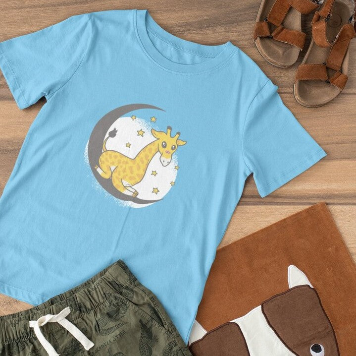 Cute Giraffe Toddler's T-Shirt — 1 (5)