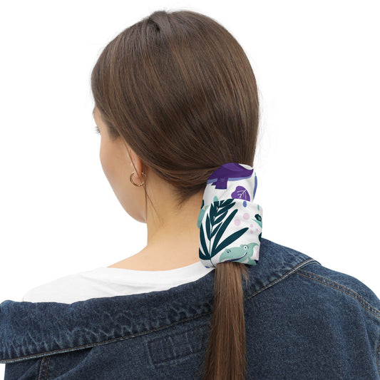 Dino Pattern Neck Gaiter