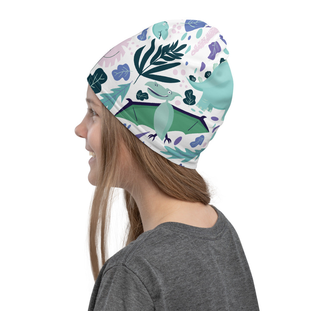Dino Pattern Neck Gaiter